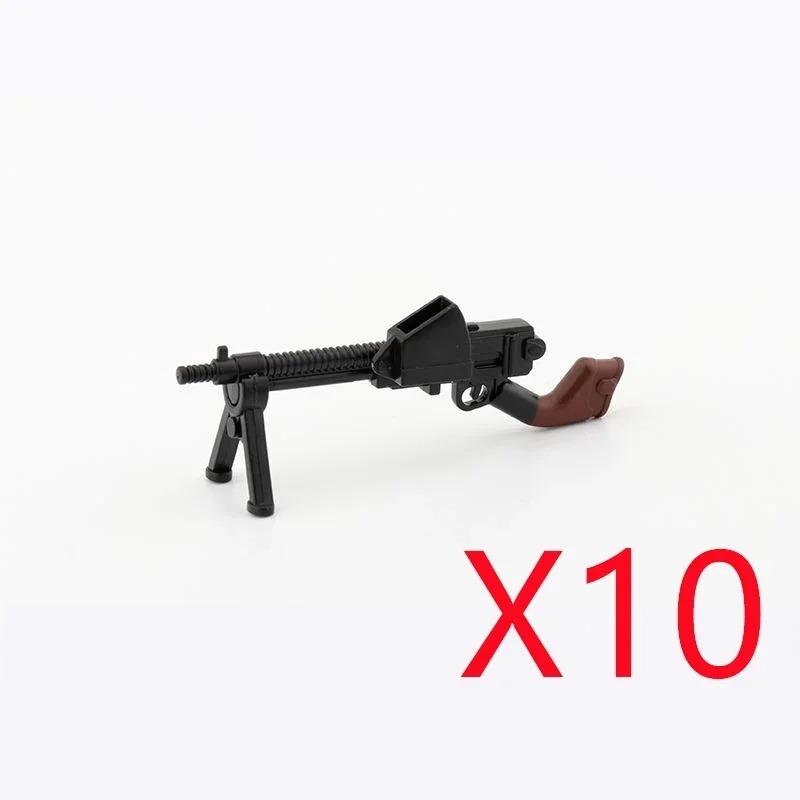 5 СМ Вторая мировая война Военные строительные блоки Американские Немецкие Советские Фигурки солдат Оружие Аксессуары Пистолеты Пистолет Снайперский ремень Мини-кирпичики MOC