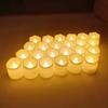 26-27 24pcs Flickering Flameless LED Candles, Battery Operated Flameless Tea Lights Tea Light Candles