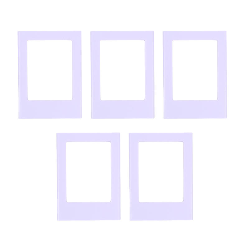 5 ШТ Легкие фоторамки Настенные Настольные Многоразовые Для Демонстрации Фотокарточек Знак Раскрашиваемые Рамки для Фото для Офиса Дома