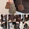 Leopard Print Leather Neck Hanging Sunglasses Clip Sweater Chain Necklace  Jewelry Accessories