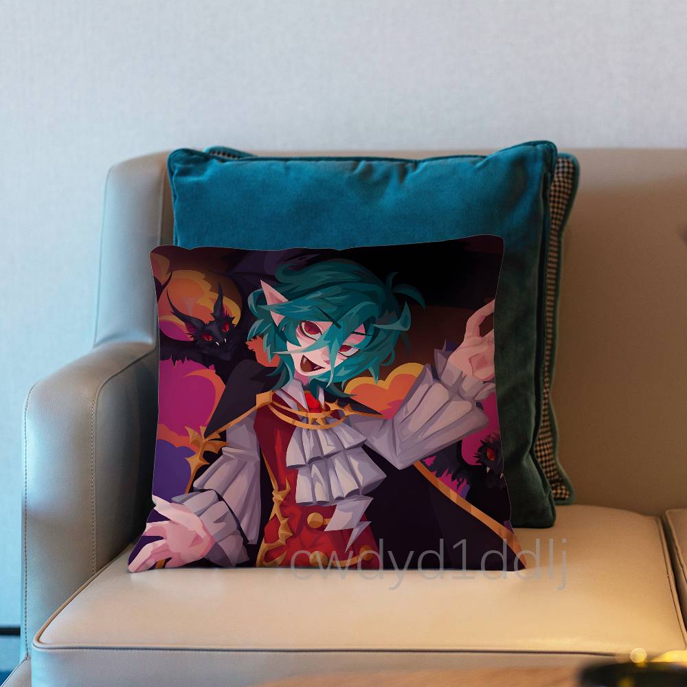 S-Scott Smajor Vampires Smp Pillow Case Short Plush Sofa Decorative Gift Home Double-Sided Printing Cushio