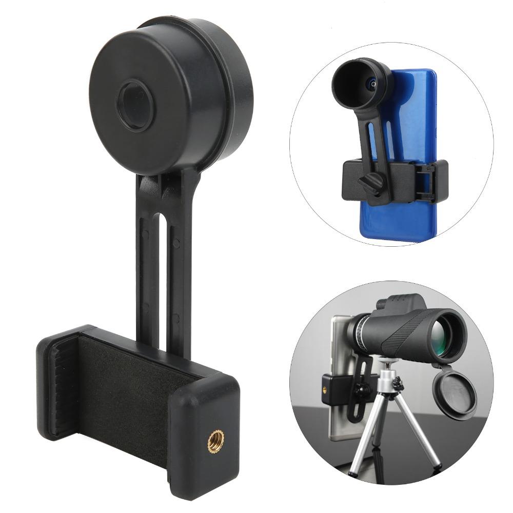 2 Pcs Plastic Phone Mount Holder Lightweight Universal Mount Digiscoping Mount  Telescope Use