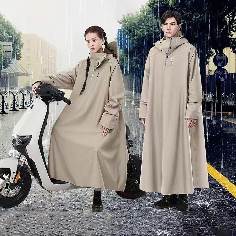 1 шт. Взрослый водонепроницаемый дождевик для мужчин и женщин, цельный утолщенный дождевой плащ-пончо для электромобиля, мотоциклетный дождевик