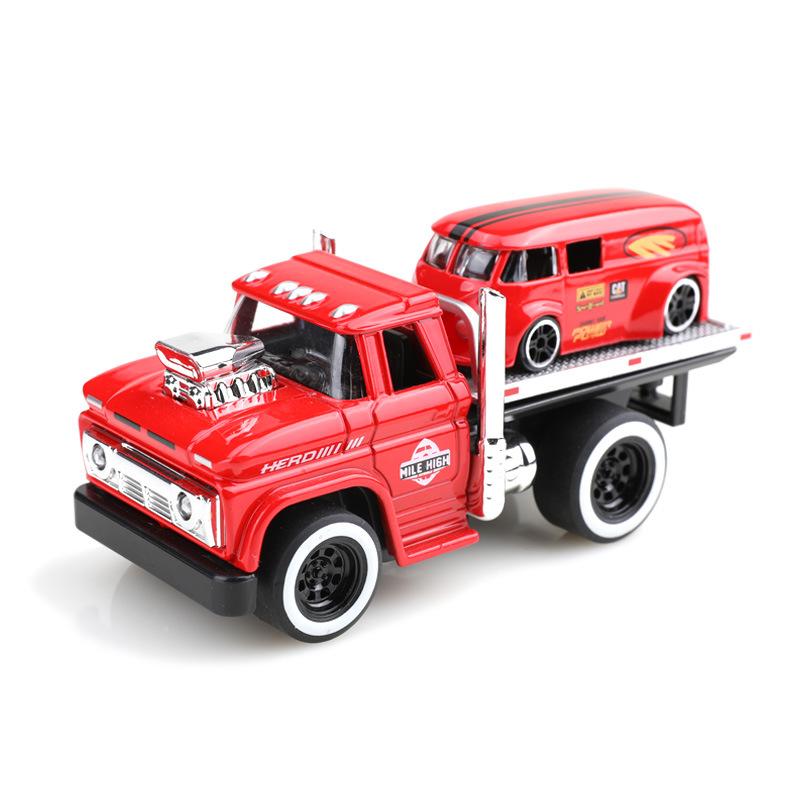 Vintage American Muscle Truck Model Car Toy for Boys