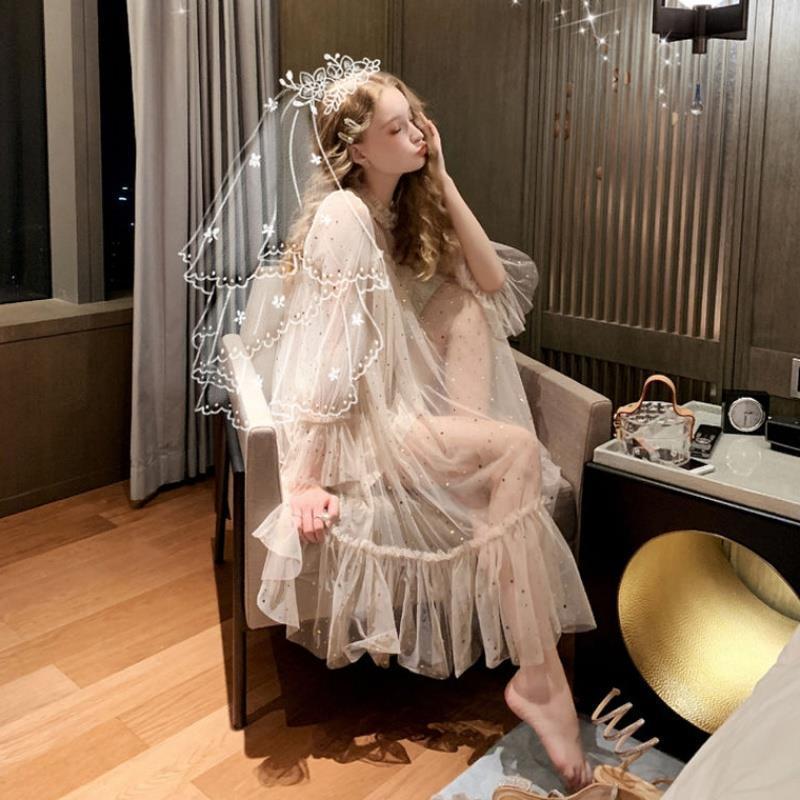 Платье-миди с пайетками и цветочным кружевом 'Fairy' - Коллекция Весна/Лето 2026