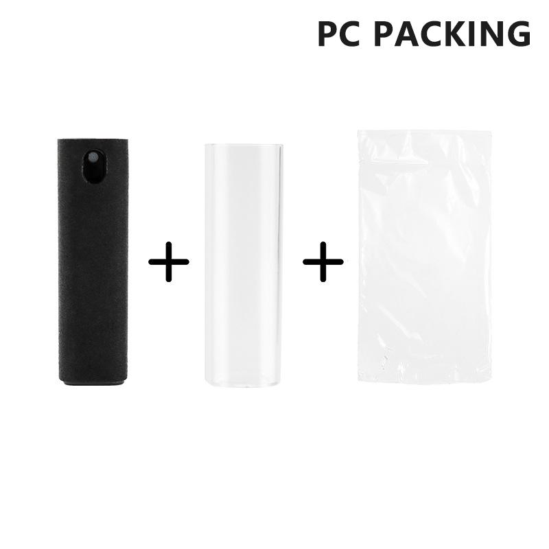 Портативный 2 в 1 Спрей для чистки экрана телефона Бутылка-дозатор Инструмент для чистки экрана Мягкая ткань для полировки телефона ПК Чистка стекла