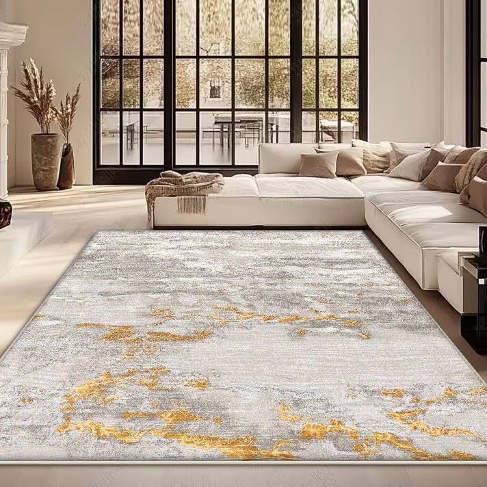 Современные ковры в стиле абстрактного искусства, украшение гостиной, ковер в стиле легкой роскоши, домашний коврик для пола под диван, моющийся, коврики для спальни и гардеробной, мягкие ковры