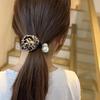 Корейские ретро-аксессуары для волос с леопардовым принтом: Высококачественный бант, ромбовидная заколка, повязка на голову и зажим для волос