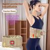 Adjustable Inflatable Lumbar Support Belt Fixed Back Brace for Disc Herniation Relief & Spinal Decompression