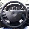 Custom Steering Wheel Cover For Chevrolet Lova 2006-2010/Chevrolet  Aveo 2004-2011 Leather Braid For Steering Wheel DIY