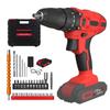 21V Wireless Drill and Screwdriver Set - 2 Speed, 3/8 "Keyless Chuck, 45N.m Torque, Li-Ion Battery, 29 + 1 Drill and Screwdriver Head