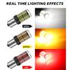 YiRui 2 шт. 12-48 В Новые светодиодные лампы 144smd Лампа Задний Поворотник BA15S P21W BAU15S PY21W 7440 W21W P21/5W 1157 BAY15D Поворотник 2