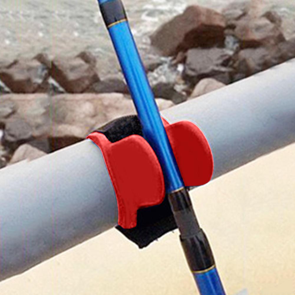 2pc/1pc U-Shaped Fishing Rod Holder Portable Fishing Feeder Pod Stand TPE Fishing Baits Keeper Ocean Fishing Gear Accessories
