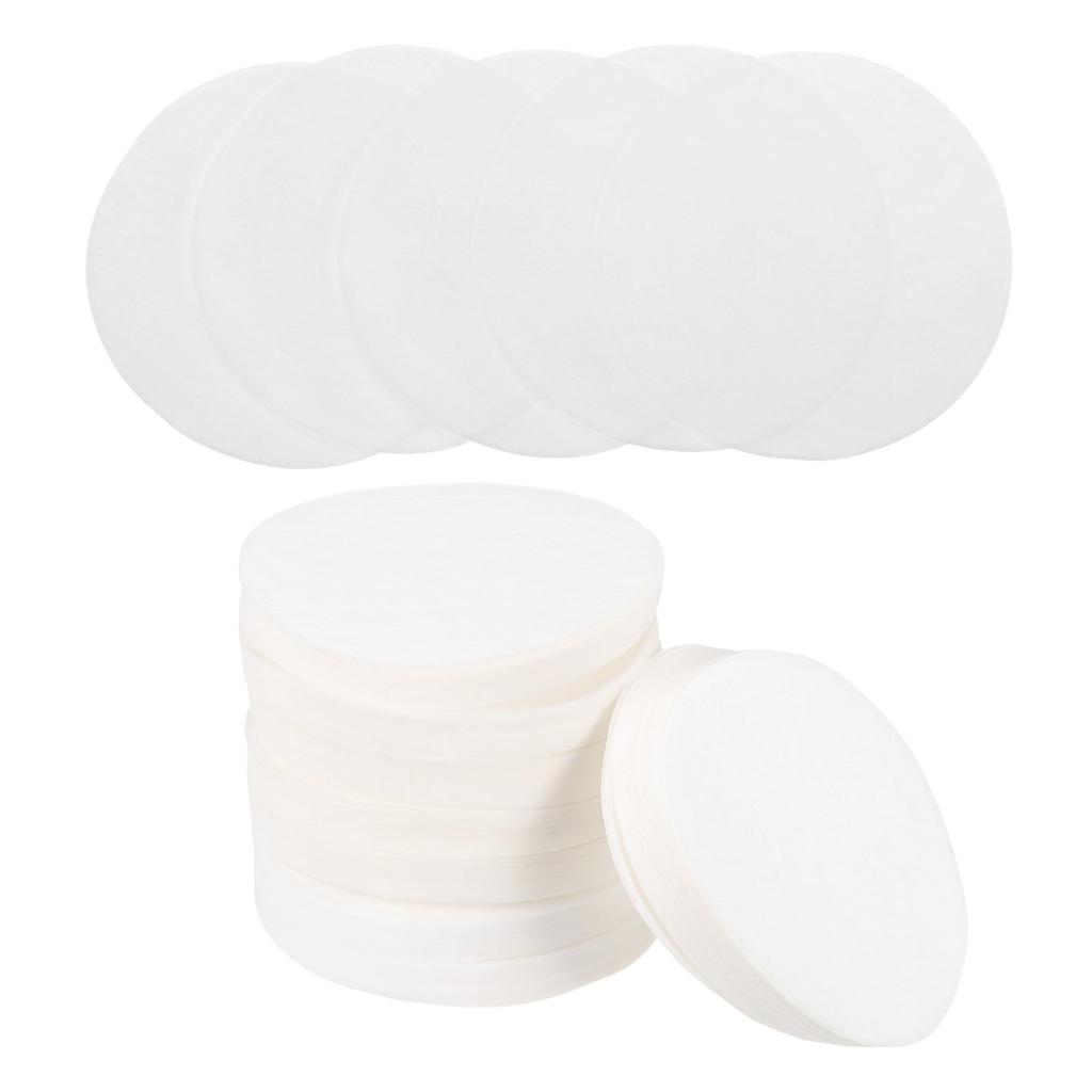 Uxcell 400 шт. Круглые Кофе Одноразовые Бумажные Перколятор Кофе Натуральные Неотбеленные Деревянные Кофейные Фильтры для Капельного Кофе Белые 2,3" Фильтры, Фильтры,