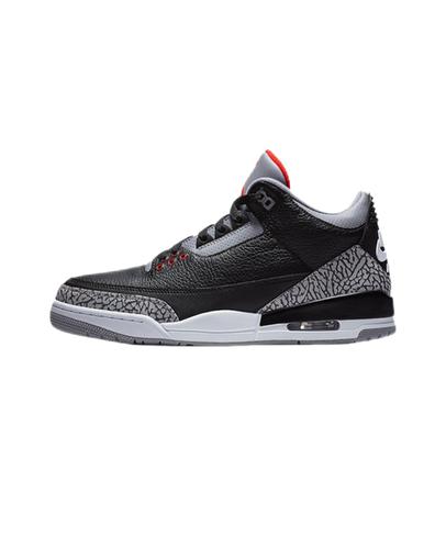 Nike Air 3 Ретро Черный Цементно-серый Белый Огненно-красный 3 AJ3 854262-001