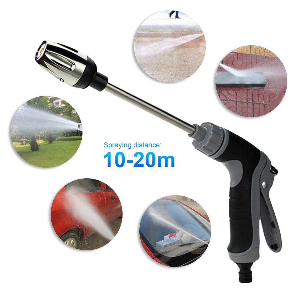 High Pressure Washer, High-Pressure Garden Water Hose Nozzle Sprayer, Garden Water Hose Nozzle Adjustable Fits Any Garden Hose