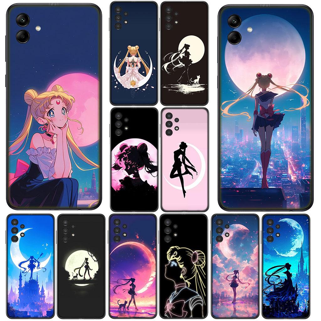 Anime S-Sailors Girl Moons Poster Phone Cover for Samsung Galaxy S22 S21 S20 Fe Ultra S9 Plus + A13 A22 M21 M31 M55 M15 Case