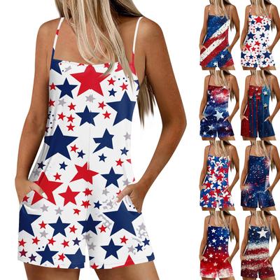 Женский повседневный и модный комбинезон без рукавов с карманами, шорты, комбинезон, шорты