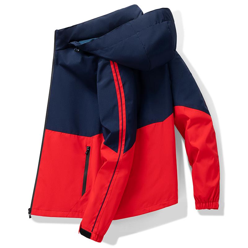 Весенне-осенняя тонкая куртка с капюшоном, мужская повседневная бейсбольная одежда, пальто