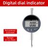 0-12,7 мм/0,5" 0-25,4 мм/1" Диапазон Цифровой Индикатор Циферблата Прецизионный Инструмент 0,01 мм/0,0005" Тестер Инструменты