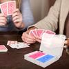 4 Pcs Plastic Playing Cards Boxes, Snaps Closed Empty Plastic Storage Box, 2 Dec