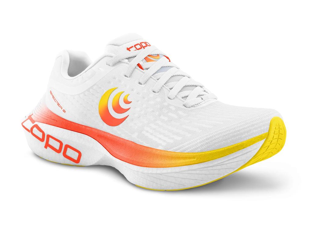 Running Shoes SPECTER 2 MENS Cm [Topo Athletic] White/Sunset 26.0