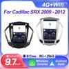 9,7 дюйма для Cadillac SRX 2009 - 2012 для Tesla Style Android 14 автомобильный радио-видеоплеер No 2 Din Bluetooth 8 ядер GPS Carplay