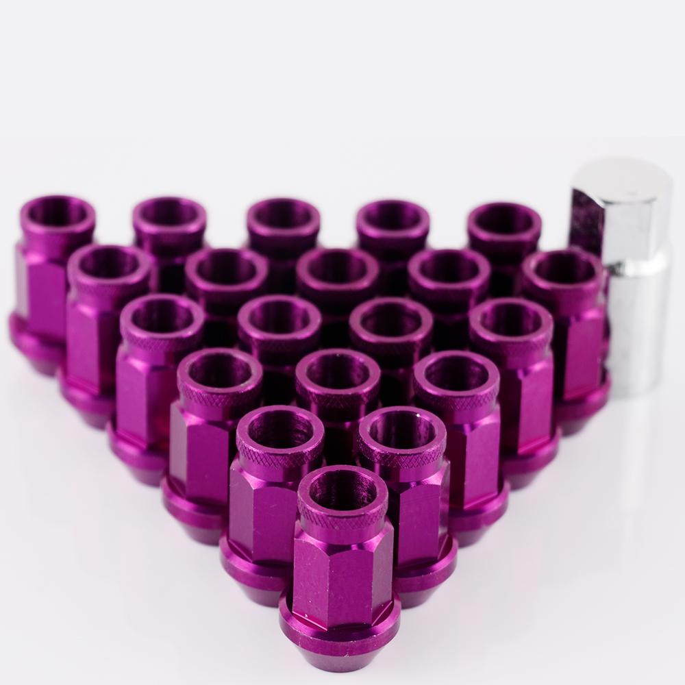 jdm 40mm Racing Light Weight Aluminum Wheel Rim Lug Nuts M12*1.25 M12*1.5 20pcs/set