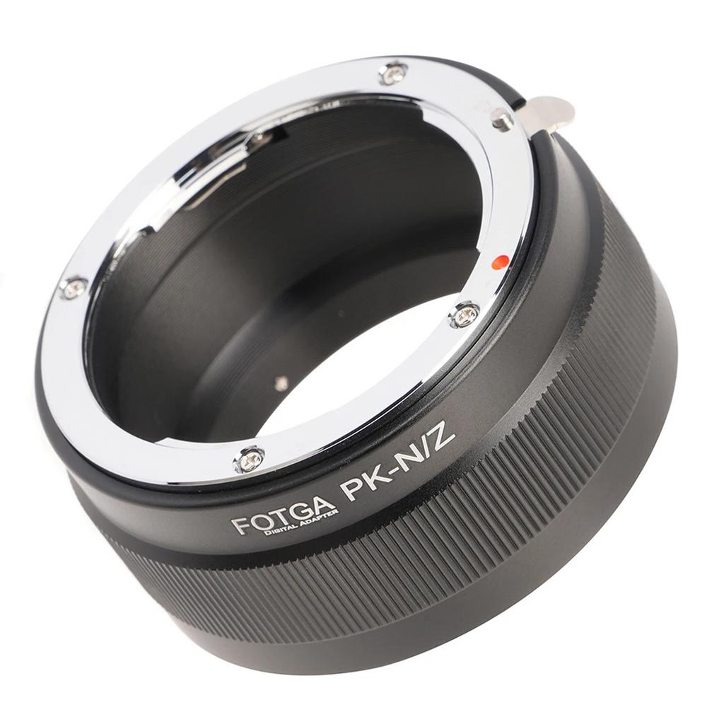 FOTGA High Precision Lens Mount Adapter Ring Aluminum Alloy Replacement for Pentax K-Mount Lens To