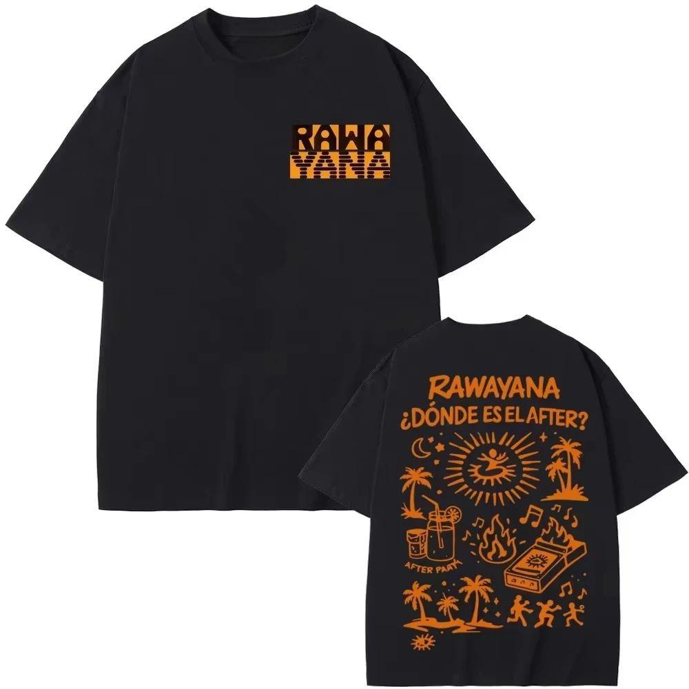 Summer 2026 Hot Selling Venezuelan Indie Band Rawayana Theme Outdoor Casual Fashion Shortsleeved Tshirt For Unisex Y2k