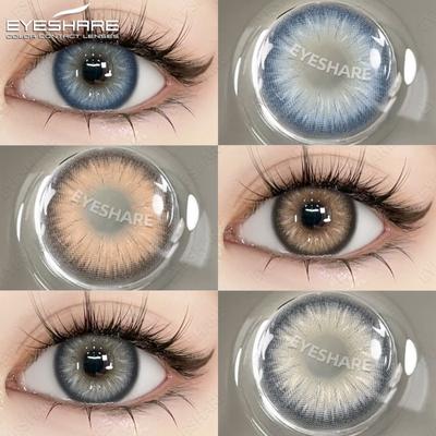 1 пара контактных линз SEINE 14,2 мм натуральные контактные линзы для глаз модные косметические мягкие контактные линзы для годового использования косметика