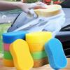 2/5Pcs High-density Car Washing Sponges Large Honeycomb 8-shaped Sponges Block Car Cleaning Waxing Tools Cleaning Accessories