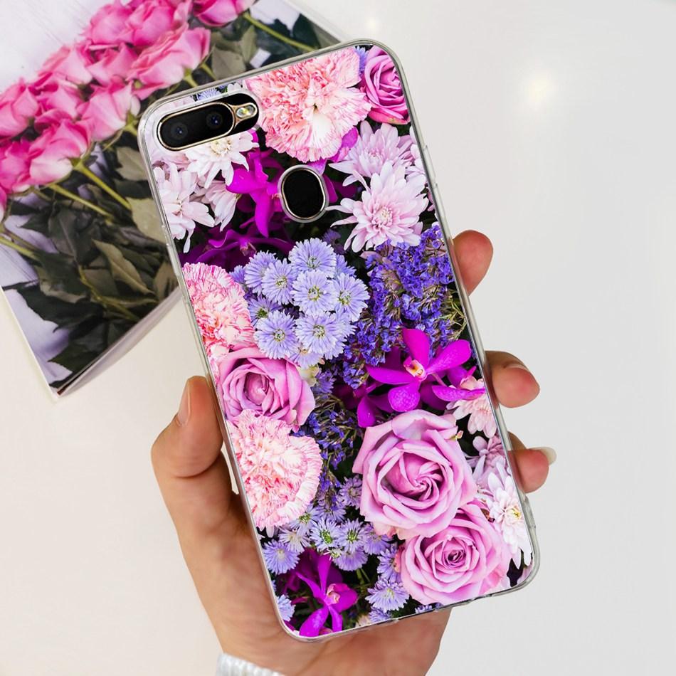 For OPPO A5S Case Cute Pattern Soft Silicone TPU Cover Cases For Oppo A5Ss AX5s A 5S CPH1909 CPH1920 CPH1912 Phone Shell Bumper