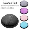Утолщенный взрывозащищенный балансировочный тренажер Bosu Ball Jiemai