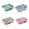 Portable Dinnerware Compartmentalized Food Fruit Container Lunch Box Lunchbox Picnic Storage Boxs