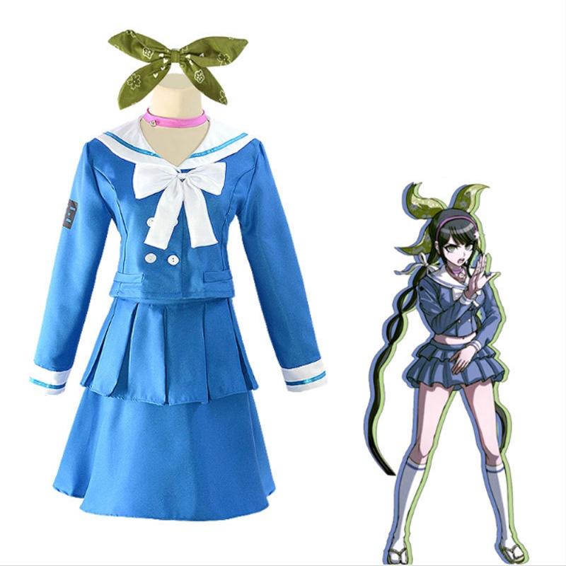 Аниме Danganronpa V3 Killing Harmony Женский Косплей Костюм Комплект из Высококачественной Униформенной Ткани
