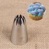#1G Large Size Cake Cream Piping Nozzles Decoration Stainless Steel Icing Tips Cupcake Pastry Tools Bakeware