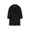 JNBY 2022 Winter Loose Belted Woolen Coat