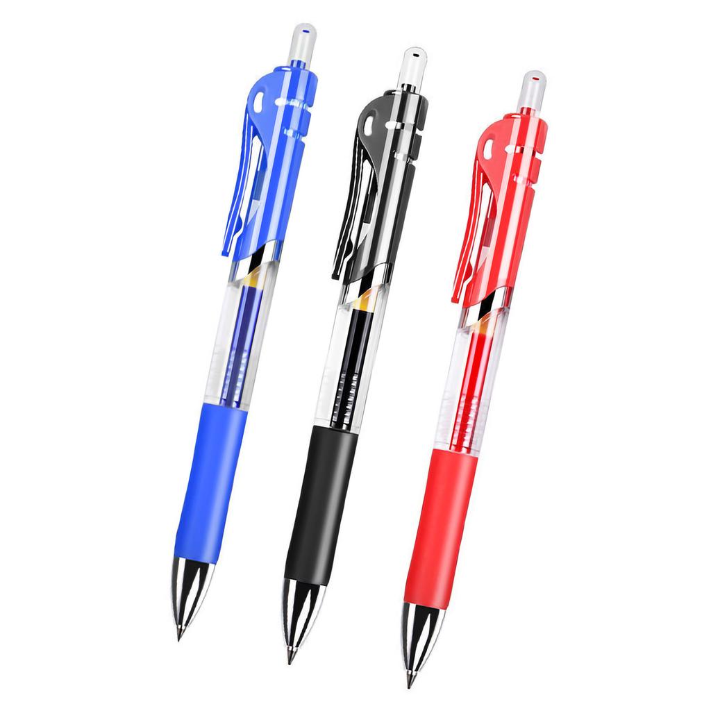 Выдвижные гелевые ручки с чернилами для более плавного письма, удобная ручка, большая емкость, ручка для подписи для дома и офиса