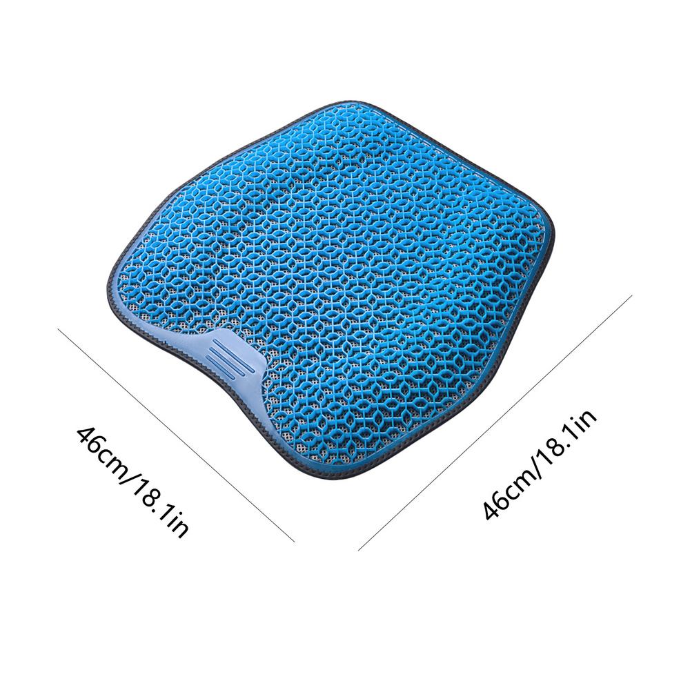 Охлаждающая подушка для сиденья автомобиля, сотовая охлаждающая подушка, нескользящие подушки для вождения, дышащая, охладитель для сиденья автомобиля, 3D, эластичная, дышащая