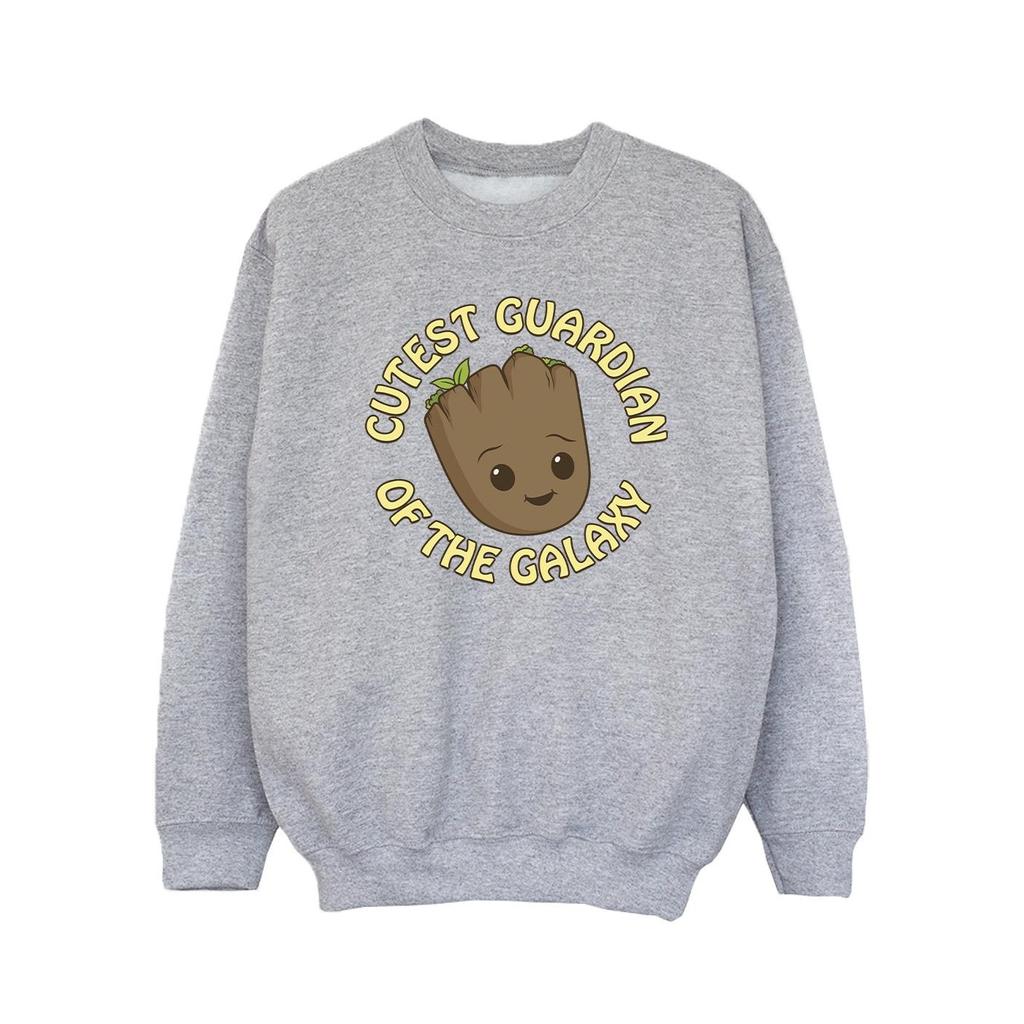 Marvel Girls I Am Groot Cutest Guardian Sweatshirt