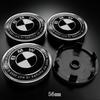 NAZF2 4Pcs 56mm 68mm Car Wheel Center Caps For BMW LOGO E46 E39 E53 E65 E66 E90 G26 X1 X3 X4 X5 X7 F15 G70 G08 G05 G02 F30 F20 F10 F11
