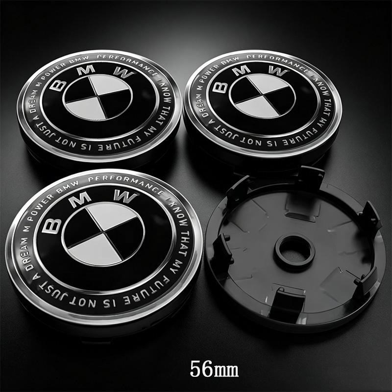 NAZF2 4Pcs 56mm 68mm Car Wheel Center Caps For BMW LOGO E46 E39 E53 E65 E66 E90 G26 X1 X3 X4 X5 X7 F15 G70 G08 G05 G02 F30 F20 F10 F11
