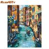 Frame Landscape DIY Painting By Numbers Kit Coloring By Numbers Modern Home Wall Art Picture For Home Decoration Gift