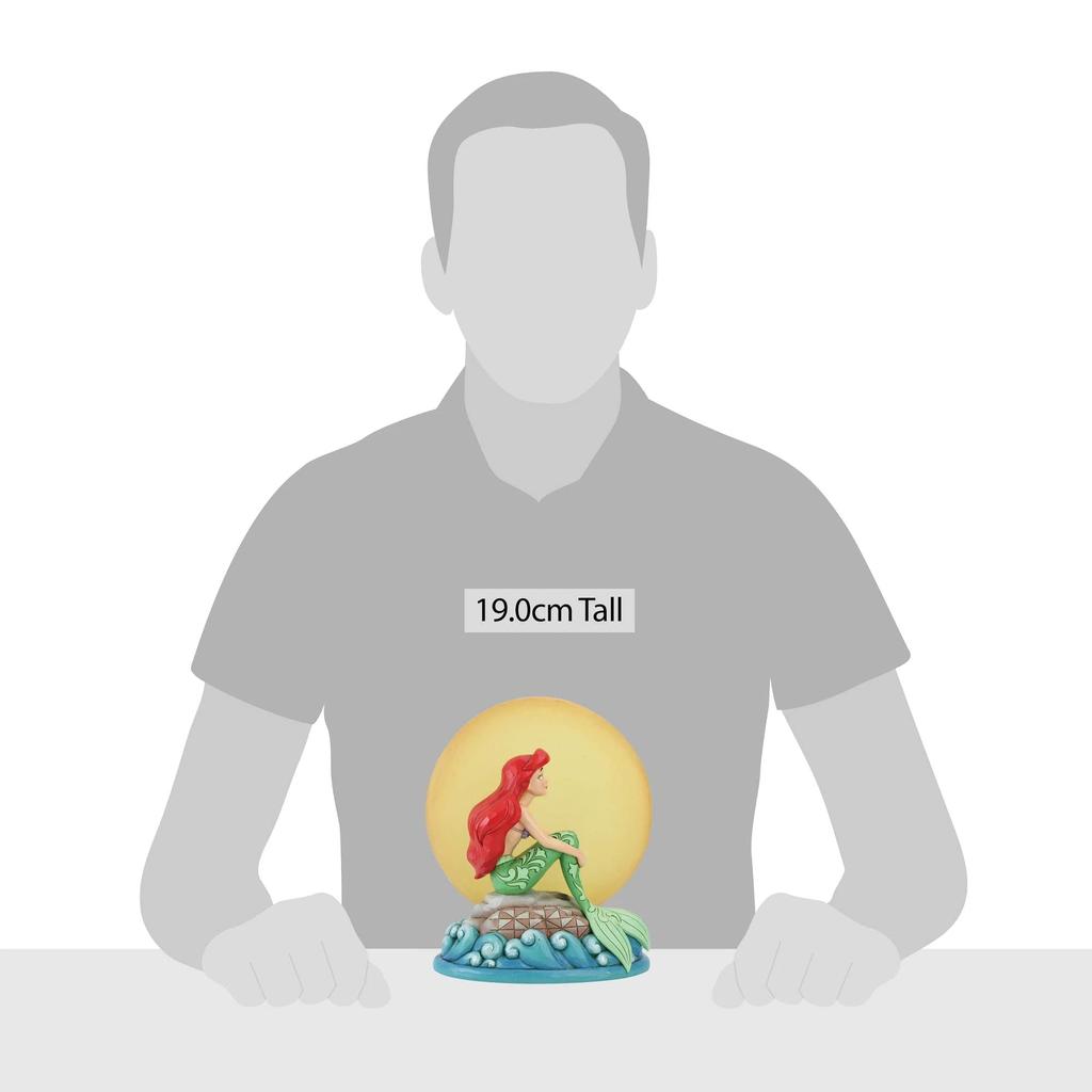 Enesco Figurine Ariel Moonlight X H19 X Disney Traditions 6005954 W16.5 D9.4cm