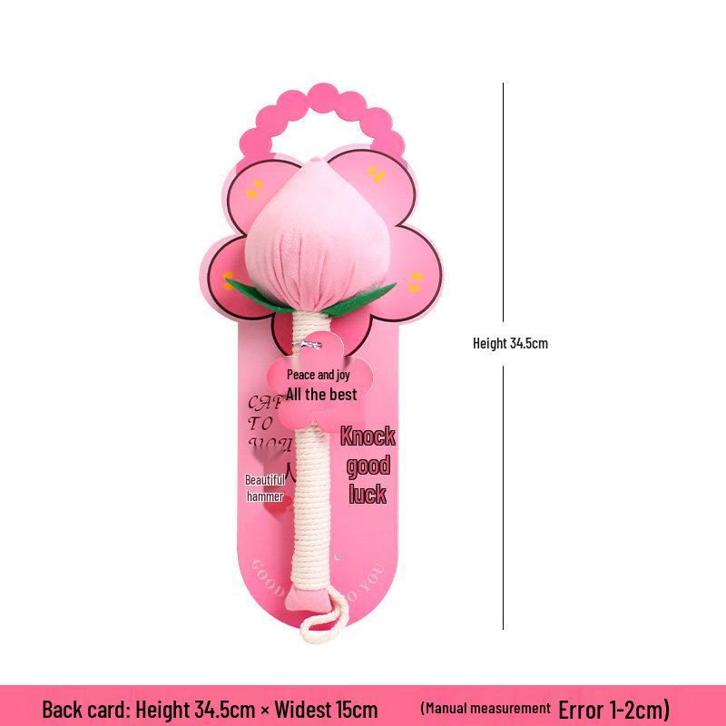 Mugwort Massage Hammer: Handheld Meridian Tapping Tool for Moxibustion and Back Relief