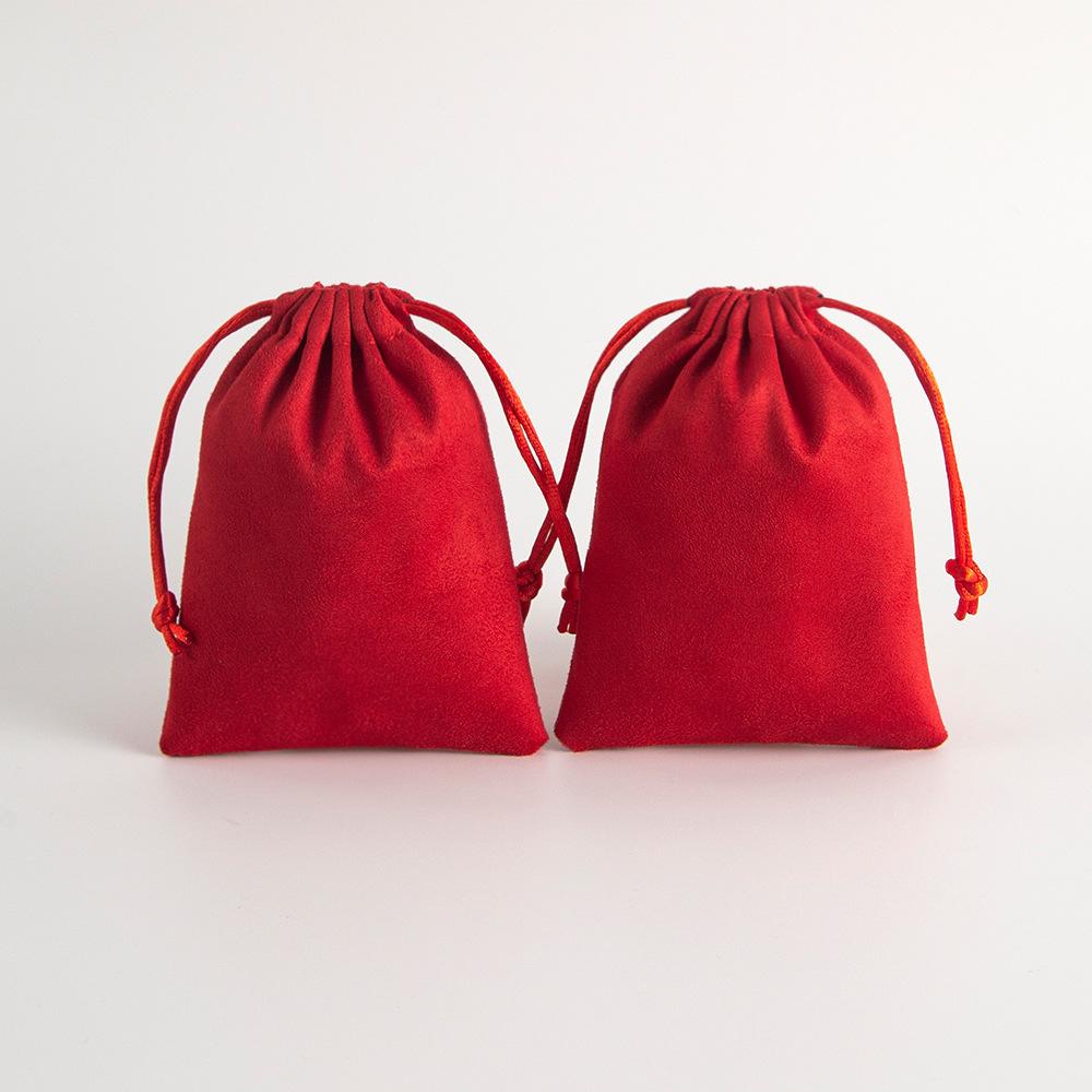 10 шт. бархатных фланелевых мешочков на шнурке, маленькие подарочные сумки для ювелирных изделий 5x7 см, 7x9 см, 8x10 см, рождественские свадебные сувениры для гостей, мешочки для конфет