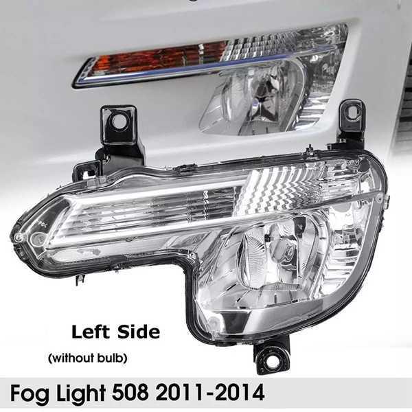 Fits 2011-2014 Peugeot 508 Front Bumper Daytime Running & Fog Light Assembly