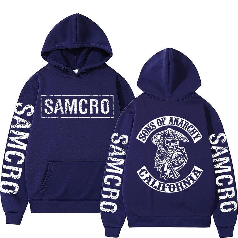Худи с двусторонним логотипом SAMCRO из сериала «Сыны анархии» - Размер S
