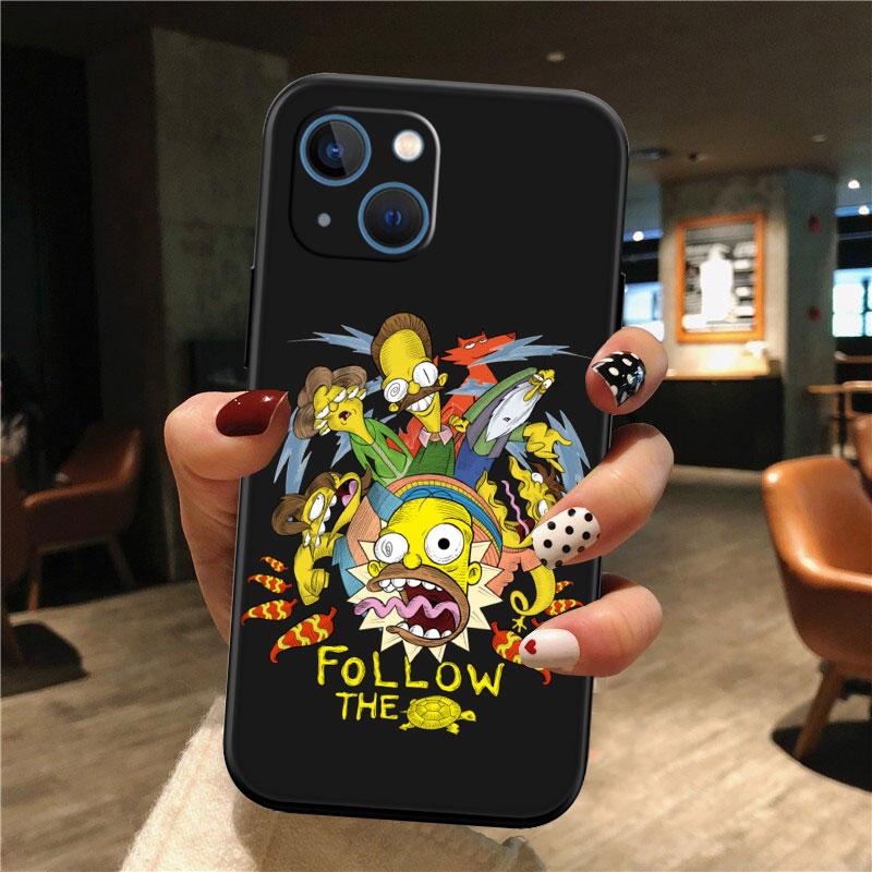 S-Simpsons Shell Phone Case for Samsung Galaxy Note 10 20 S23 S24 S25 Ultra FE Plus Edge Lite A02S A35 A07 A17